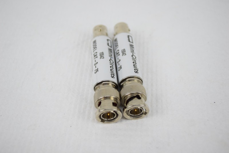 Mini-Circuits CAT-3-75 15542 3dB Attenuator Lot of 2 gallery