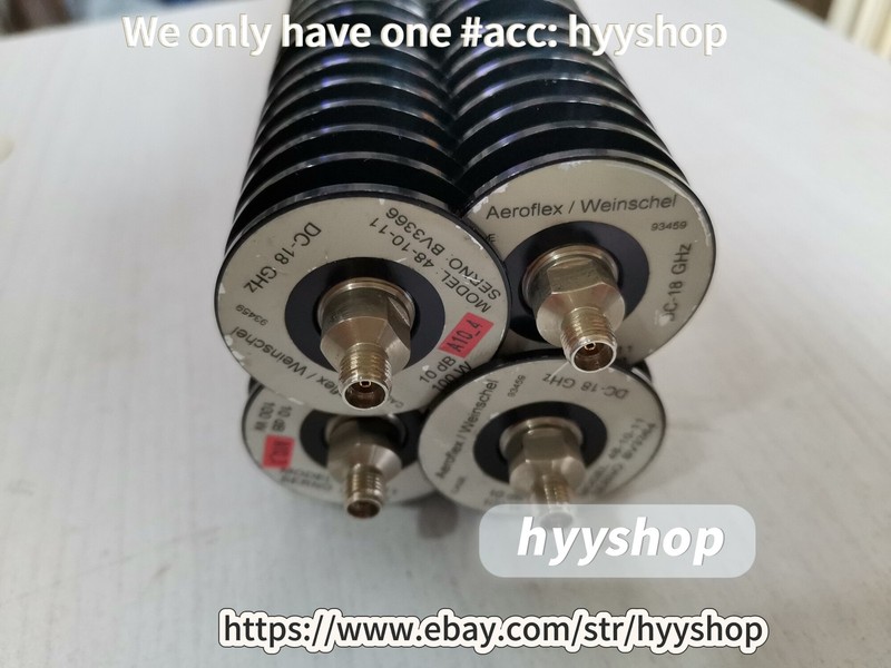 1PCS Aeroflex/weinschel attenuator 48-10-11, 18G, 10dB, 100W /hyy gallery
