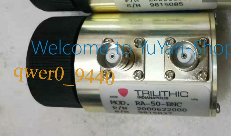 Texscan Trilithic RA-50-BNC 0-10dB Varuable Attenuator BNC #Y63