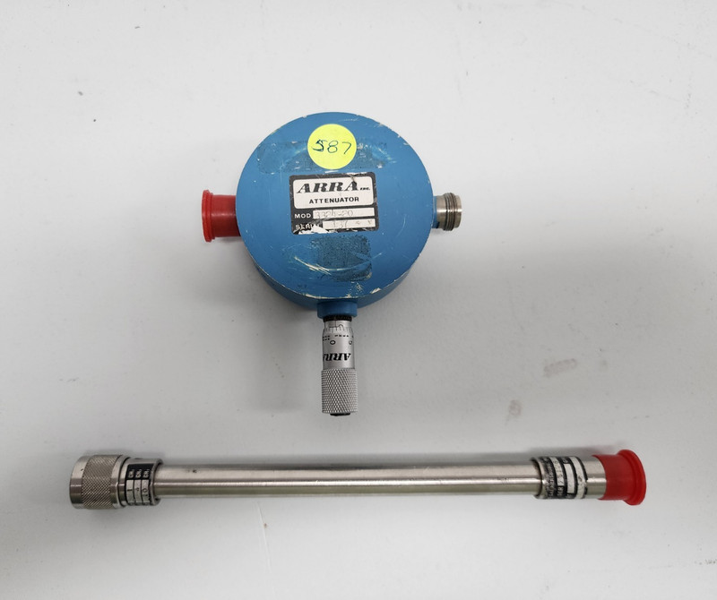 ARRA Attenuator Model 332L-20, 0-20 dB Attenuation Adj Range (dB)