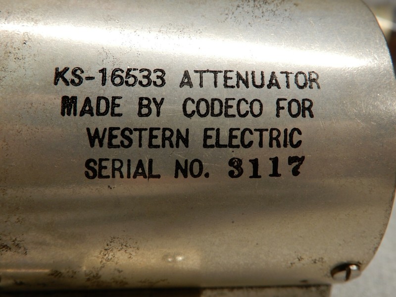 Codeco for Western Electric 0-15 dB Step RF Attenuator - Great Quality KS-16533 gallery