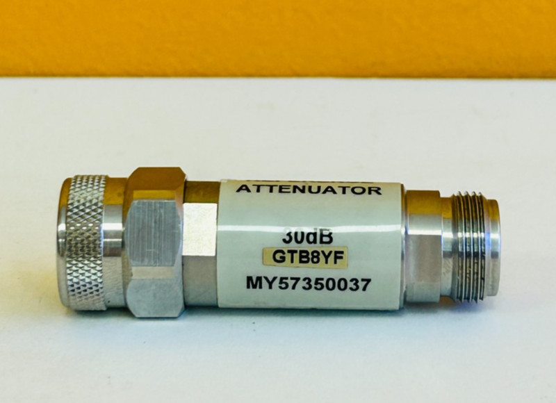 Keysight HP 11708A 50 MHz, Type N (M-F) 30 dB Reference Attenuator Pad. Tested!