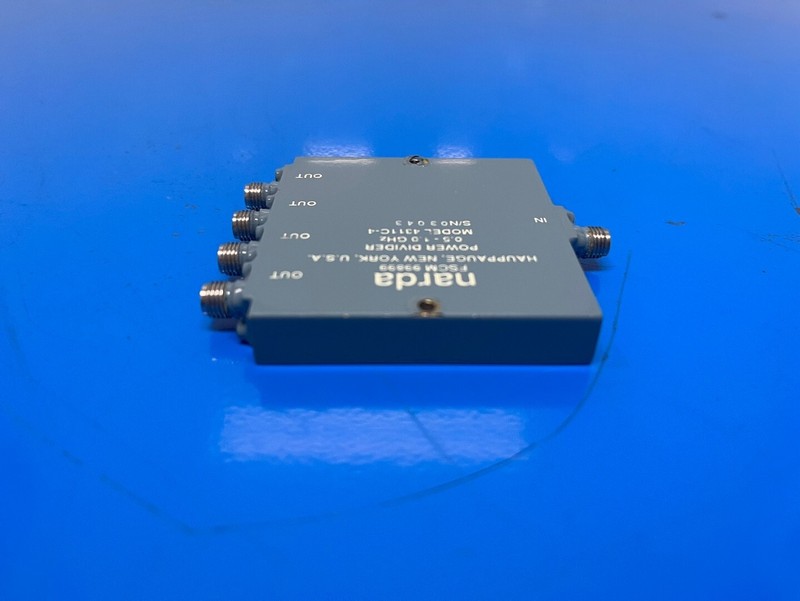 Narda 4311C-4 : Power Divider, 4-way, 0.5 to 1.0 GHz, SMA(f), 30 Watt (3043) gallery