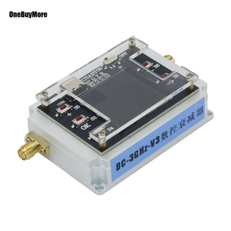 DC-3GHz Programmable Attenuator CNC Isolation Attenuator w/ SMA Female Connector gallery