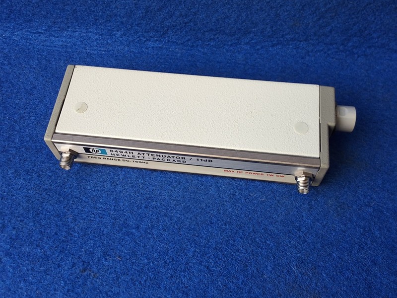 HP 8494H Attenuator 11dB DC-18GHz. gallery