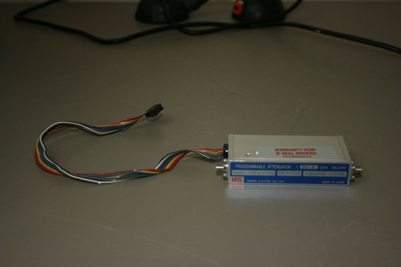 HRS Hirose P-AT-6 Attenuator, 0-70db/10db steps, fully Tested, 30 day Warranty gallery