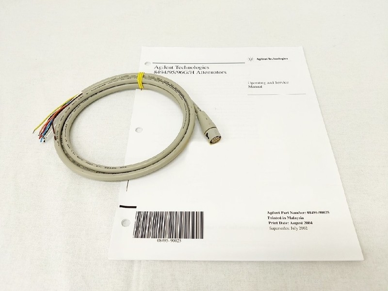 Agilent 8494G‑001 4GHz 11dB Programmable Step Attenuator Tested Working gallery