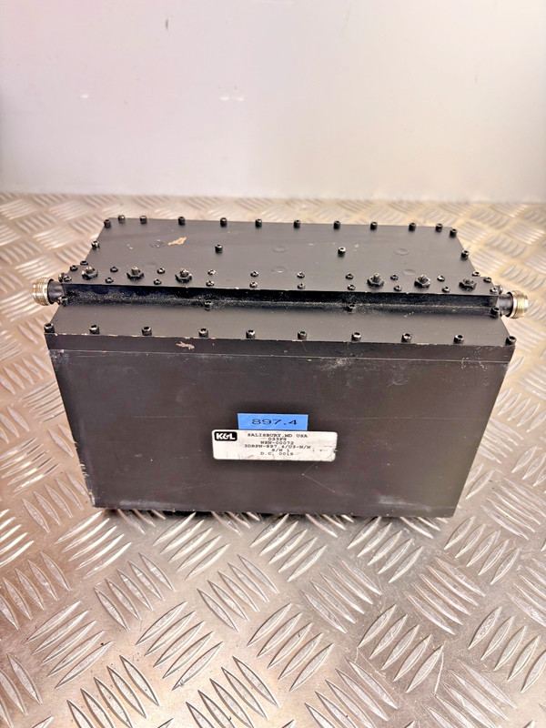 K&L Microwave RF Bandpass Filter 422-775 MHz High Power Coaxial 897.4