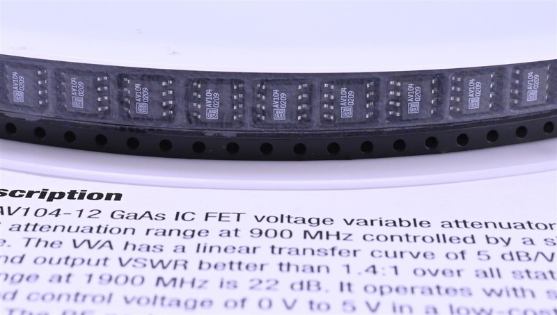 10 Skyworks Variable Voltage 25 dB RF Attenuator 0.5-2.5 GHz RF Microwave SOIC-8