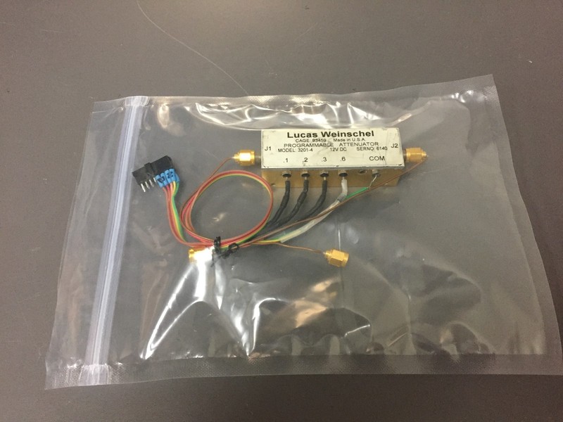 Lucas Weinschel 3201-4 Programmable Attenuator, 12V DC gallery