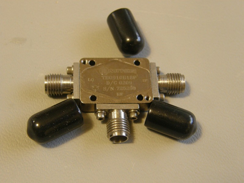 MITEQ TB0910B18P SMA RF Microwave Coaxial Triple Balanced Mixer gallery