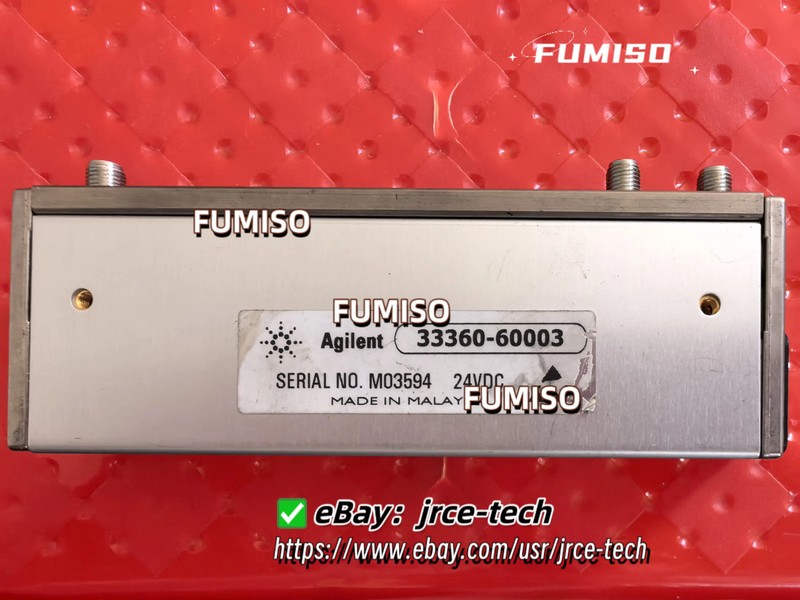 keysight/HP/ Agilent 33360-60003 Attenuator, switch 4dB 24VDC-*jrc