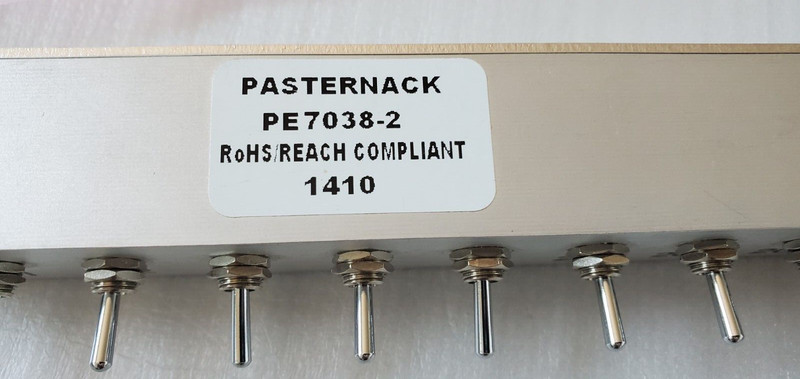 PASTERNACK 0~82.5 dB Toggle Step Attenuator 75Ohm 0.5dB Step 1Watt upto 1000Mhz gallery