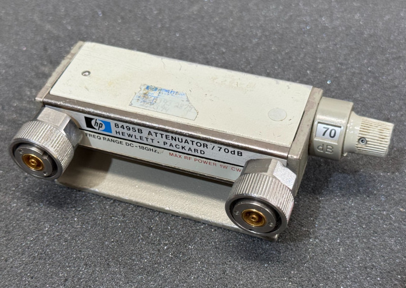 HP / Agilent 8495B Attenuator OPT 003 DC-18GHz 70dB APC-7