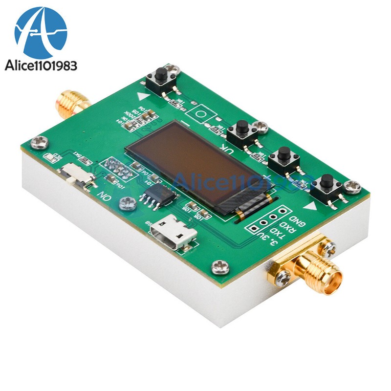 6Ghz RF Digital Attenuator 30DB Step 0.25DB OLED Pogrammable Attenuator Module gallery