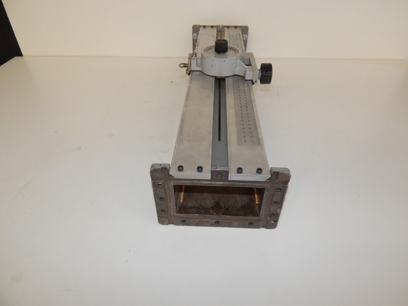 *LL* STARRETT C635 RULER MOUNTED ON 24" MICROWAVE ATTENUATOR (DZH86) gallery