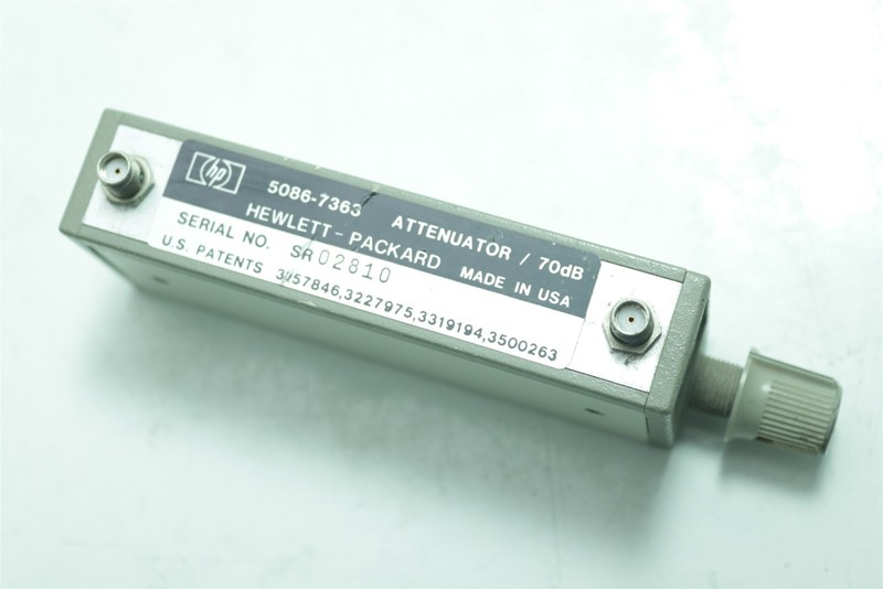 HP Agilent 5086-7363 70dB Programmable Step Attenuator gallery