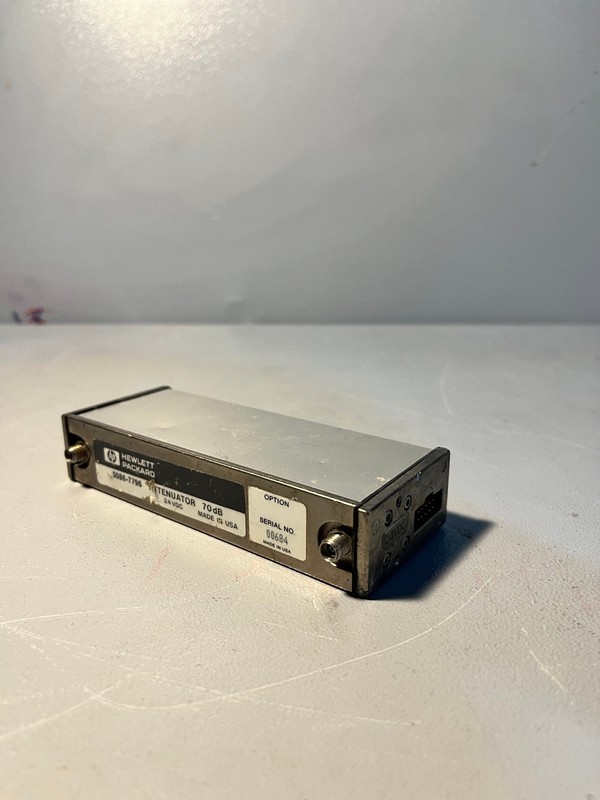 HP / Agilent 5086-7796 70 dB RF Attenuator – 24 VDC Powered gallery