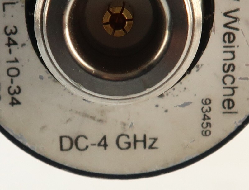 Aeroflex Weinschel 34-10-34 Medium Power Fixed Coaxial Attenuator 4GHz 25W 10dB gallery
