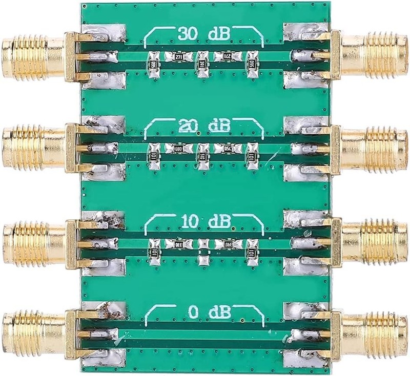 0.0GHz SMA Double Female Head RF Fixed Attenuator Module Board Electronic gallery