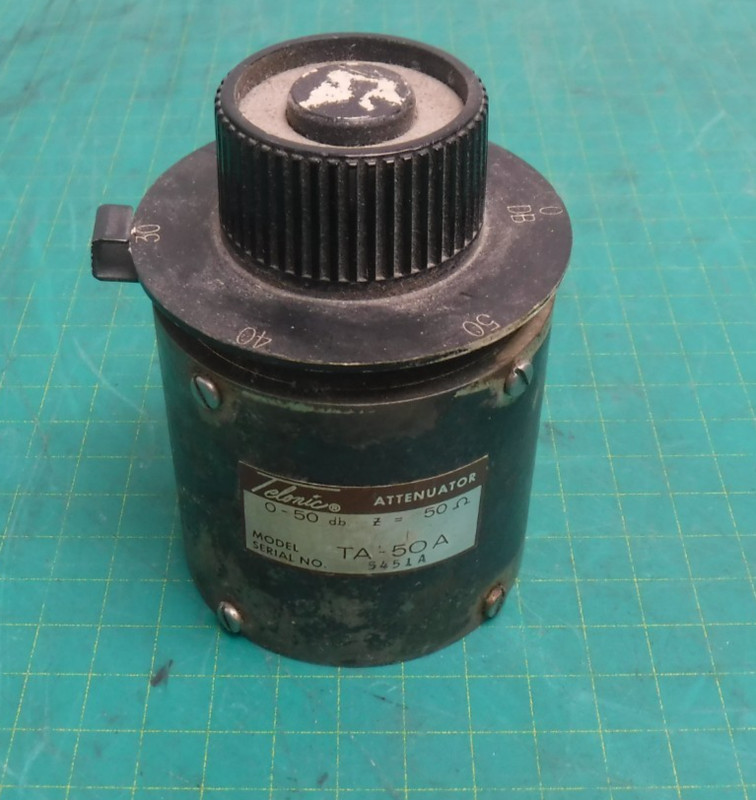Telonic TA-50A 0-50 db 50Ω Attenuator