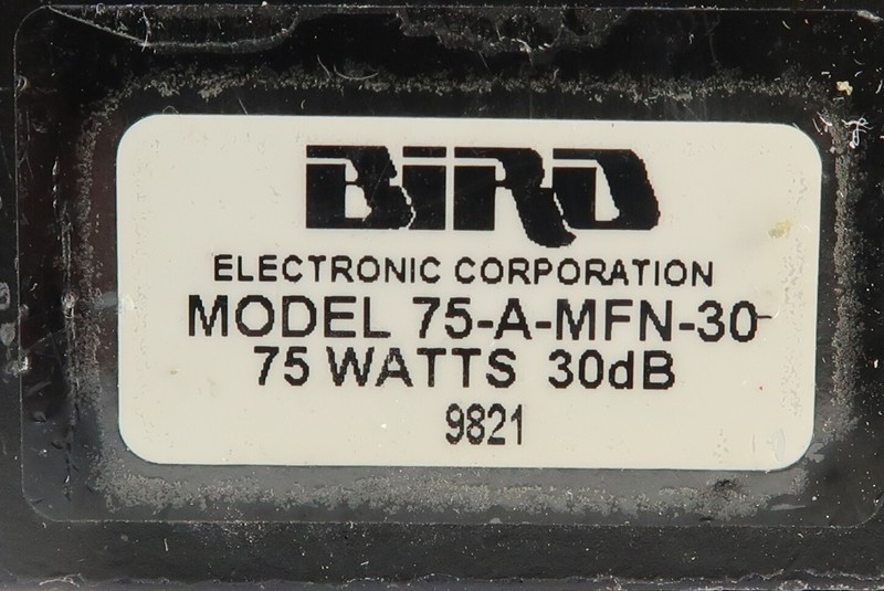 Bird 75-A-MFN-30 75W 30dB Attenuator gallery