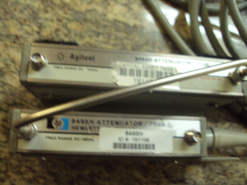 1PP Agilent/HP 8494H 8495H 81dB 24VDC DC-18GHz SMA Programmable Step Attenuator gallery
