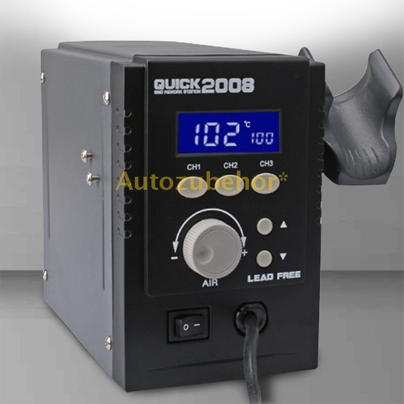 Brand New ESD Hot Air Gun Rework Station With Lead Free Soldering Station 220V gallery