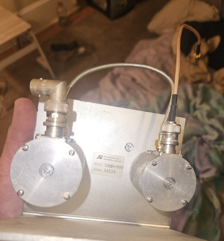 JFW Industries Inc. 50BR-009 Variable Attenuator Dual Dial 0-100 Range