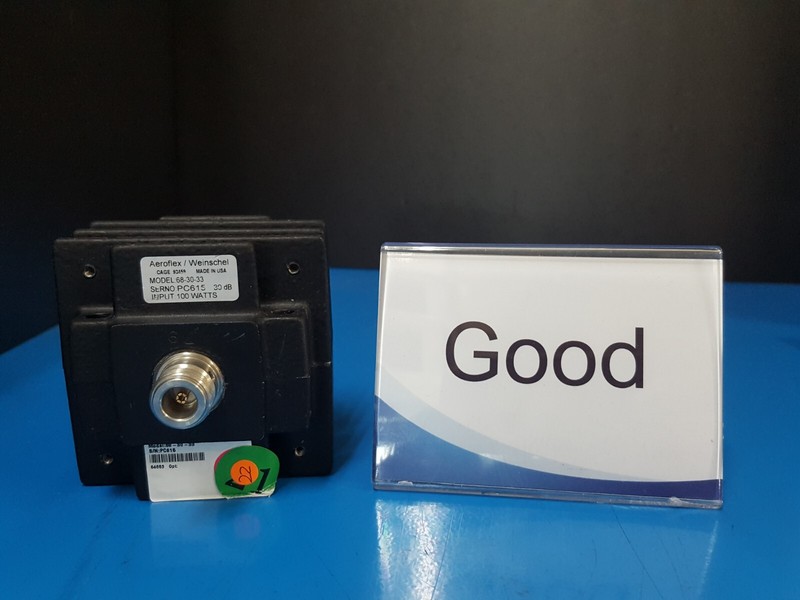 Aeroflex/Weinschel 68-30-33: High Power Fixed Coaxial Attenuator (C615) gallery