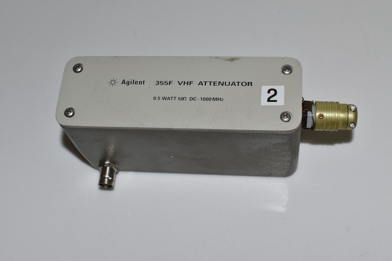 ^^ Agilent 355F VHF Attenuator 0.5W 50ohm DC-1000MHz (DXL2)