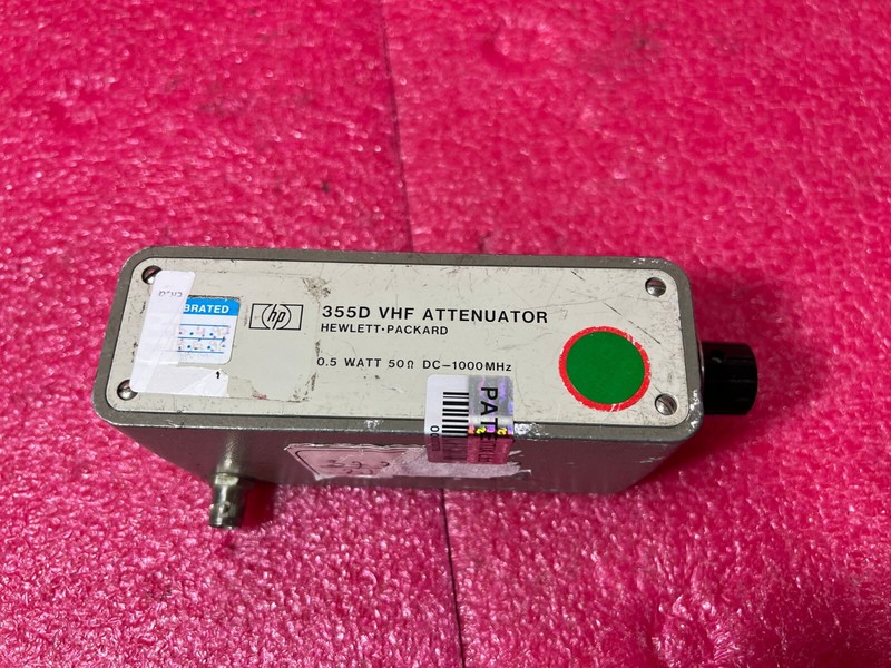 Agilent Hewlett Packard HP 355D VHF Attenuator Unit 0.5 Watts DC-1000MHz