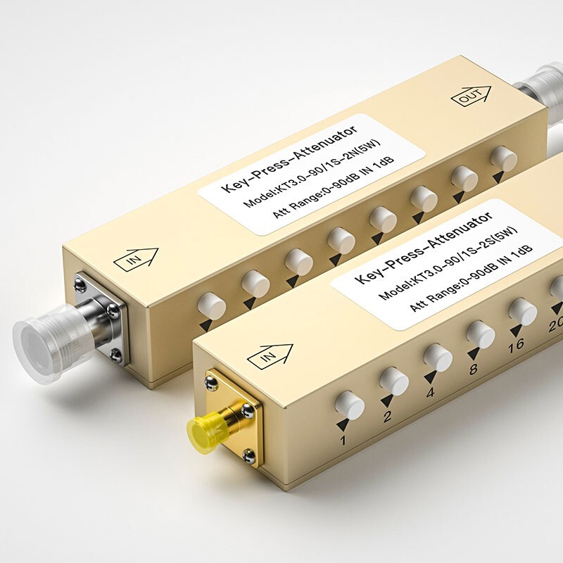 N-KK 10W 90DB 0-3GHz Variable Attenuator RF Attenuator with N-K-K Connector ot25 gallery