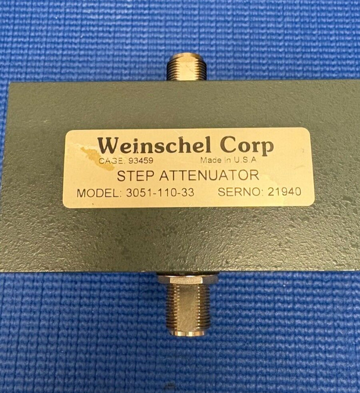 WEINSCHEL 3051-110-33 STEP ATTENUATOR gallery