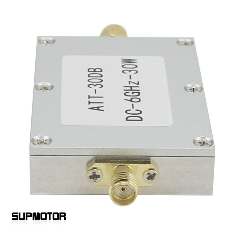 DC-6GHz RF Attenuator fixed Attenuator Female + SMA for Power Meter Analyzer gallery