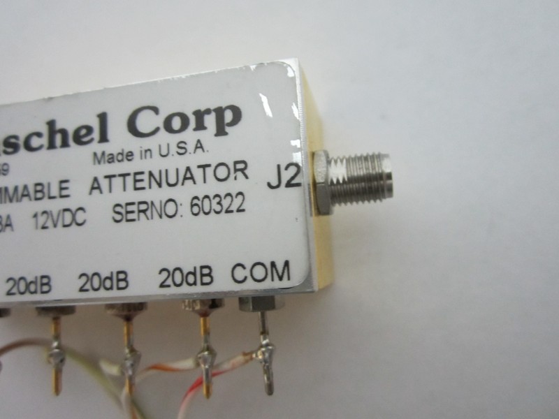 RF WEINSCHEL PROGRAMMABLE ATTENUATOR MICROWAVE FREQUENCY RACAL BIN#F3-48 gallery