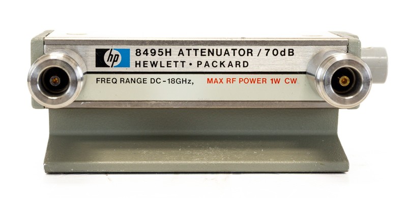 HP Agilent Keysight 8495H Programmable STEP Attenuator 18 GHz 70 dB 10 dB gallery