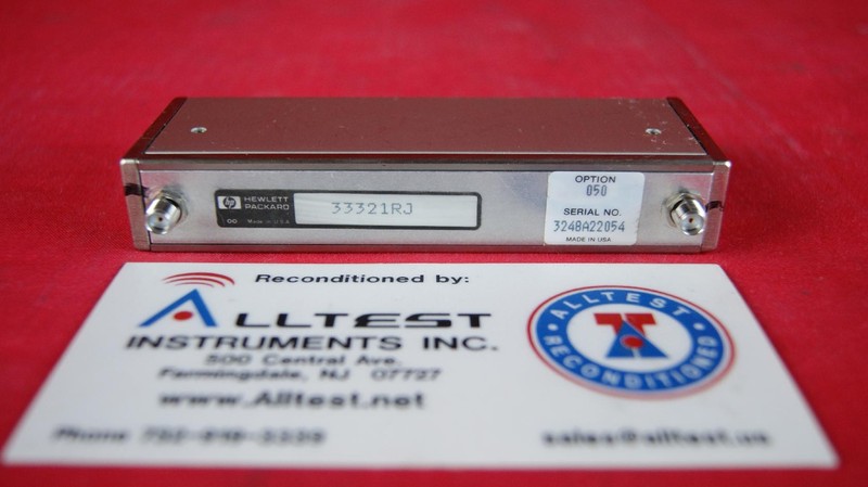 HP 33321RJ-050 3248A22054 RF Programmable Attenuator , DC – 3 GHz, 70dB
