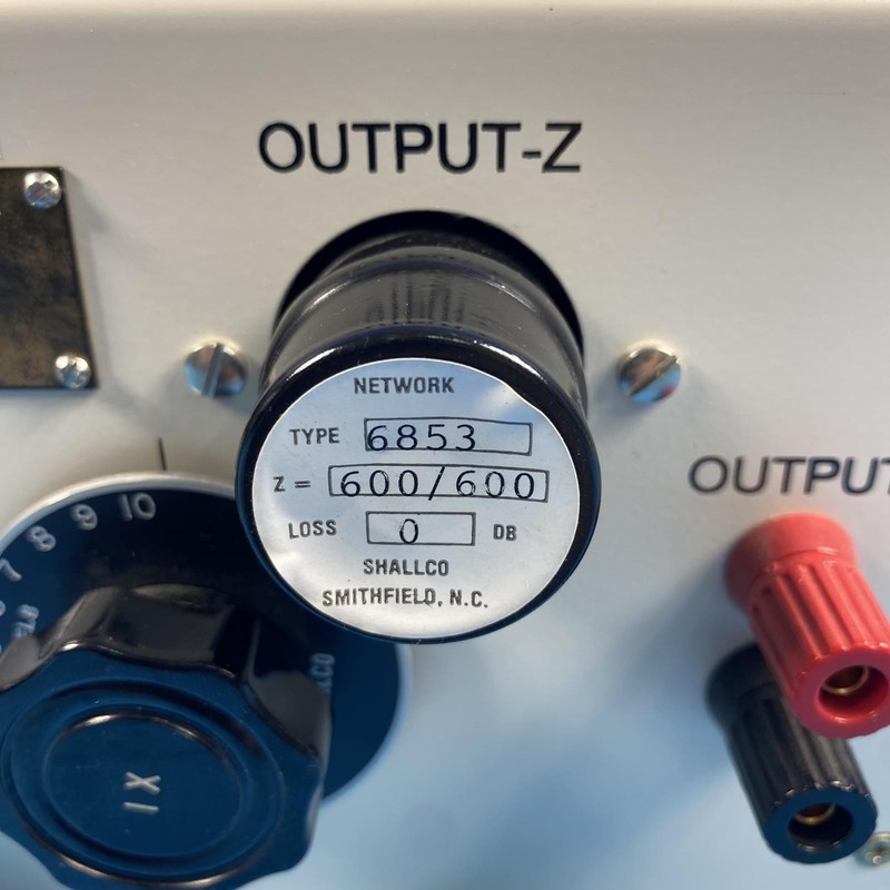 Shallco INC. Attenuation Network Type T690C Range 0-100 dB 600 OHMS #3 gallery