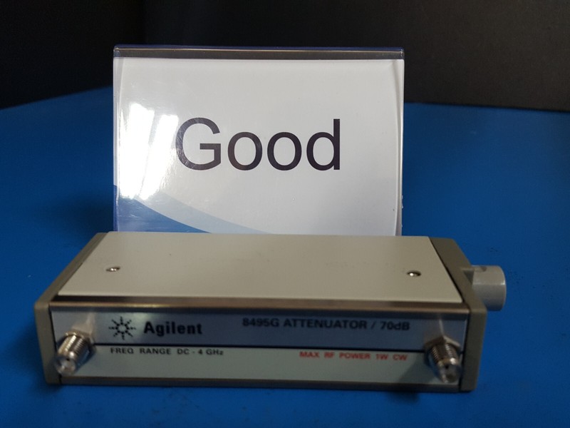 Agilent 8495G: Program Step Attenuator DC-4Ghz 70 dB (Opt. 002 011) – 0756