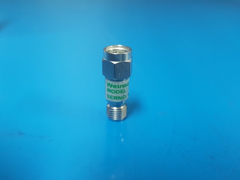 Weinschel 3T-3: Coaxial RF Attenuator 2 W, DC-12.4 GHz (W0923) gallery
