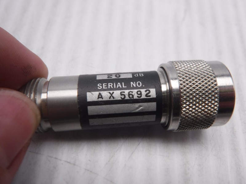 Lucas Weinschel 93459 Cage Model 1 Attenuator Connector 20 dB gallery