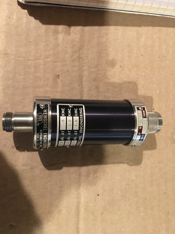WEINSCHEL ENGINEERING model 10-10 used