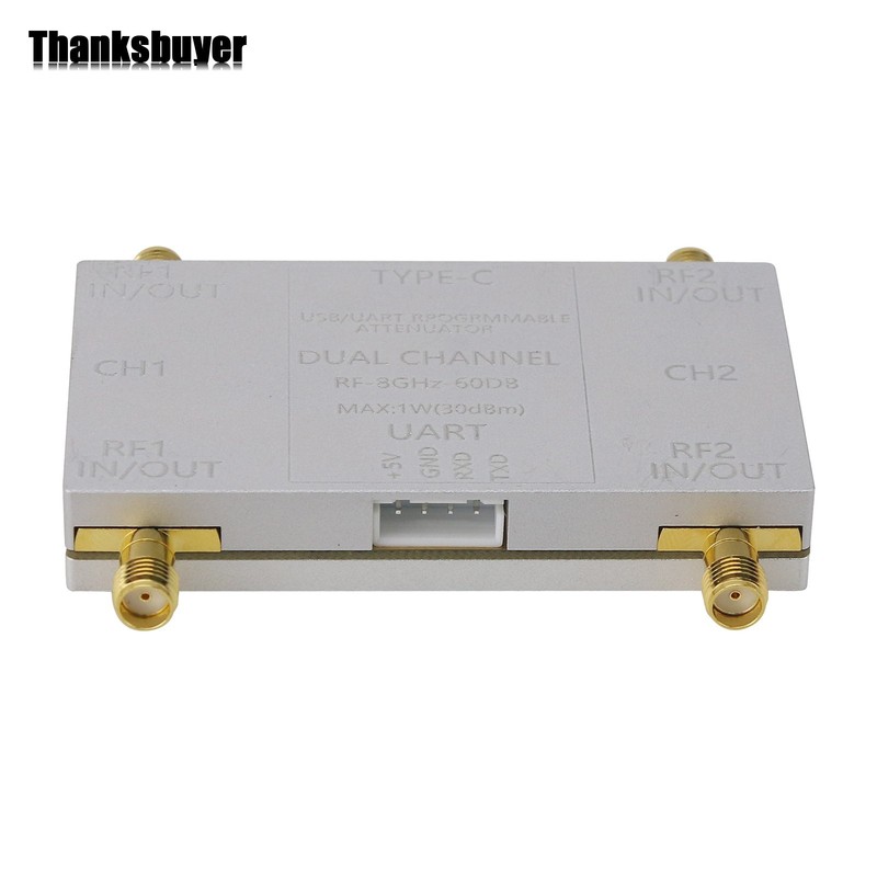 RF-8GHz-60DB Programmable Attenuator + Type-C Cable + Offline Main Control Board gallery