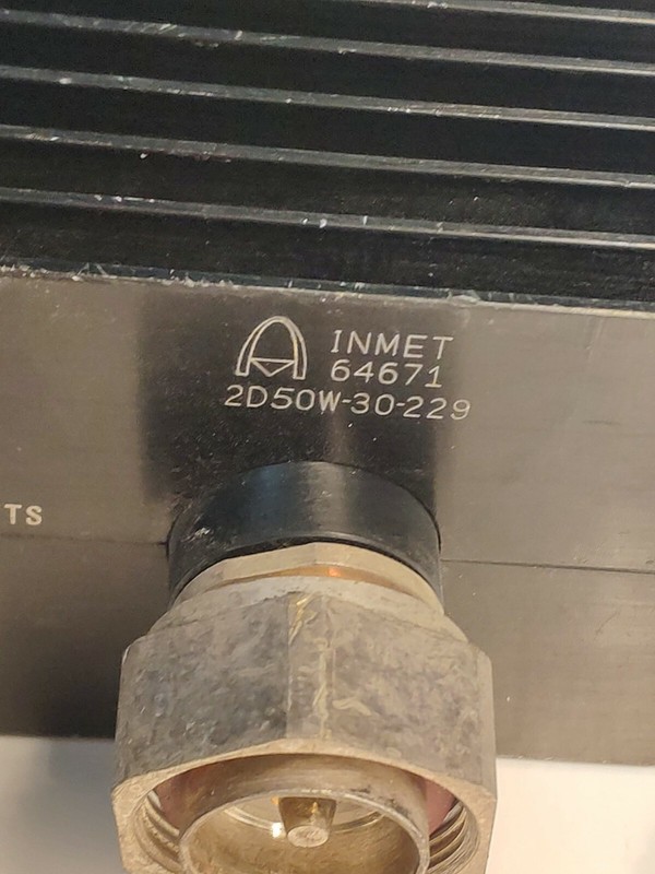 API INMET High Power Coaxial Attenuator, 2D50W-30-229 gallery