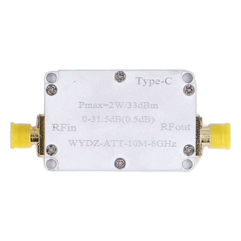 SMA Female 2W Digital Attenuator High Gain 10M‑6GHZ For CNC Excellent gallery