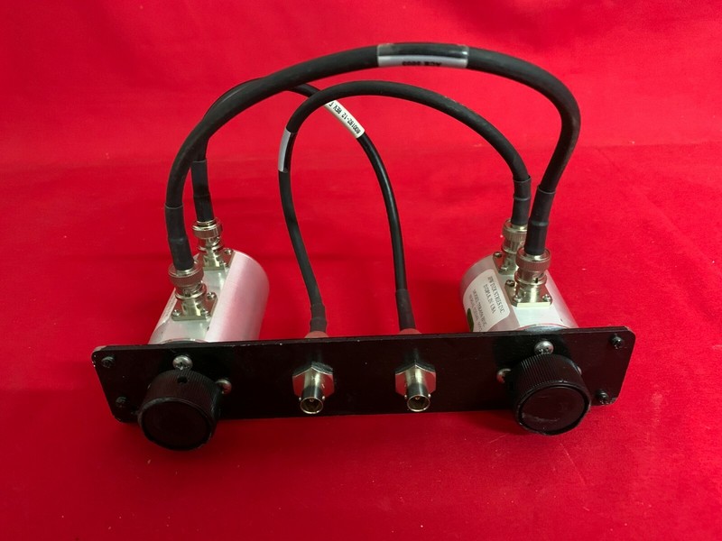 JFW Industries 75R-055 and 75R-056 BNC Manual Step Attenuators Set