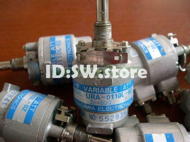 1x Used Variable Attenuator URA-0110L-02 0-3GHz 10dB 1dB Step