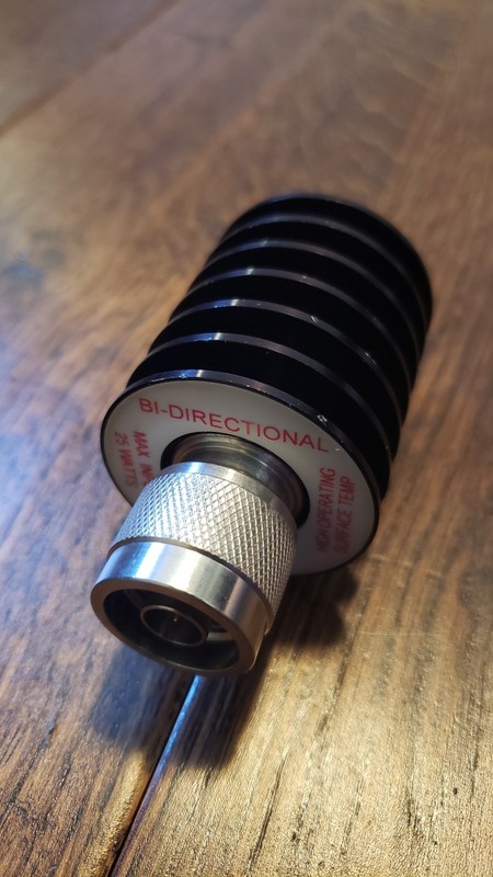 Aeroflex/Weinschel RF Attenuator N-Type 25W 30dB gallery
