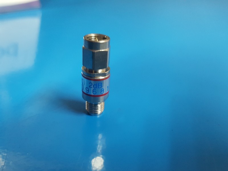 HRS AT-102: DC-18GHz 2dB Coaxial Fixed Attenuator (9681) gallery